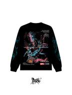 GALACTUS "PREMIUM" LONG SLEEVE BLACK TEE