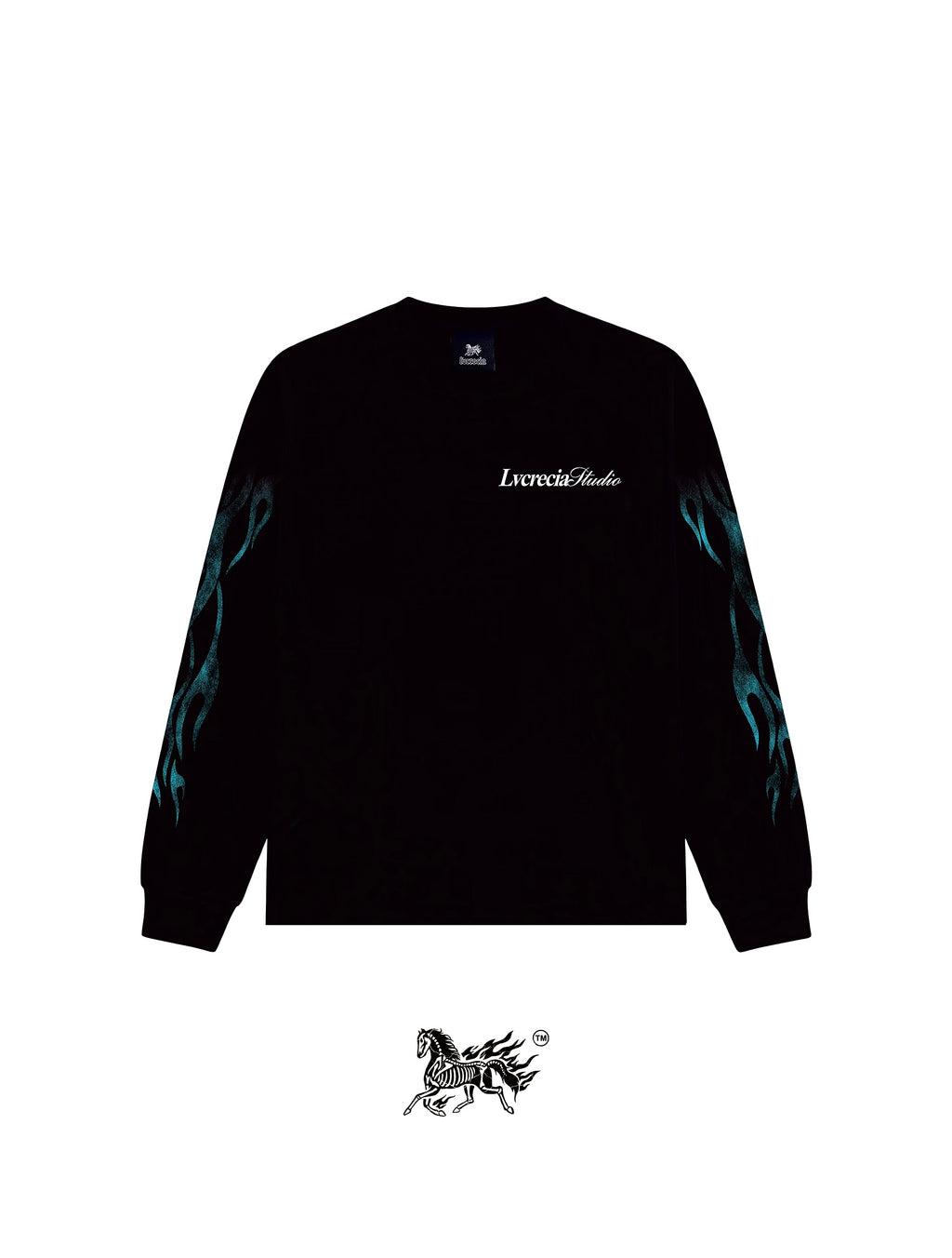 GALACTUS "PREMIUM" LONG SLEEVE BLACK TEE