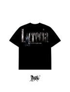 HALO DOUBLE PRINT "PREMIUM" BLACK TEE