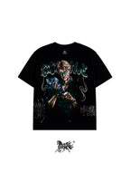KENTO NANAMI AOP "PREMIUM" BLACK TEE