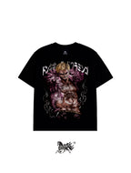 DONQUIXOTE DOFLAMINGO FRONT ONLY "PREMIUM" BLACK TEE