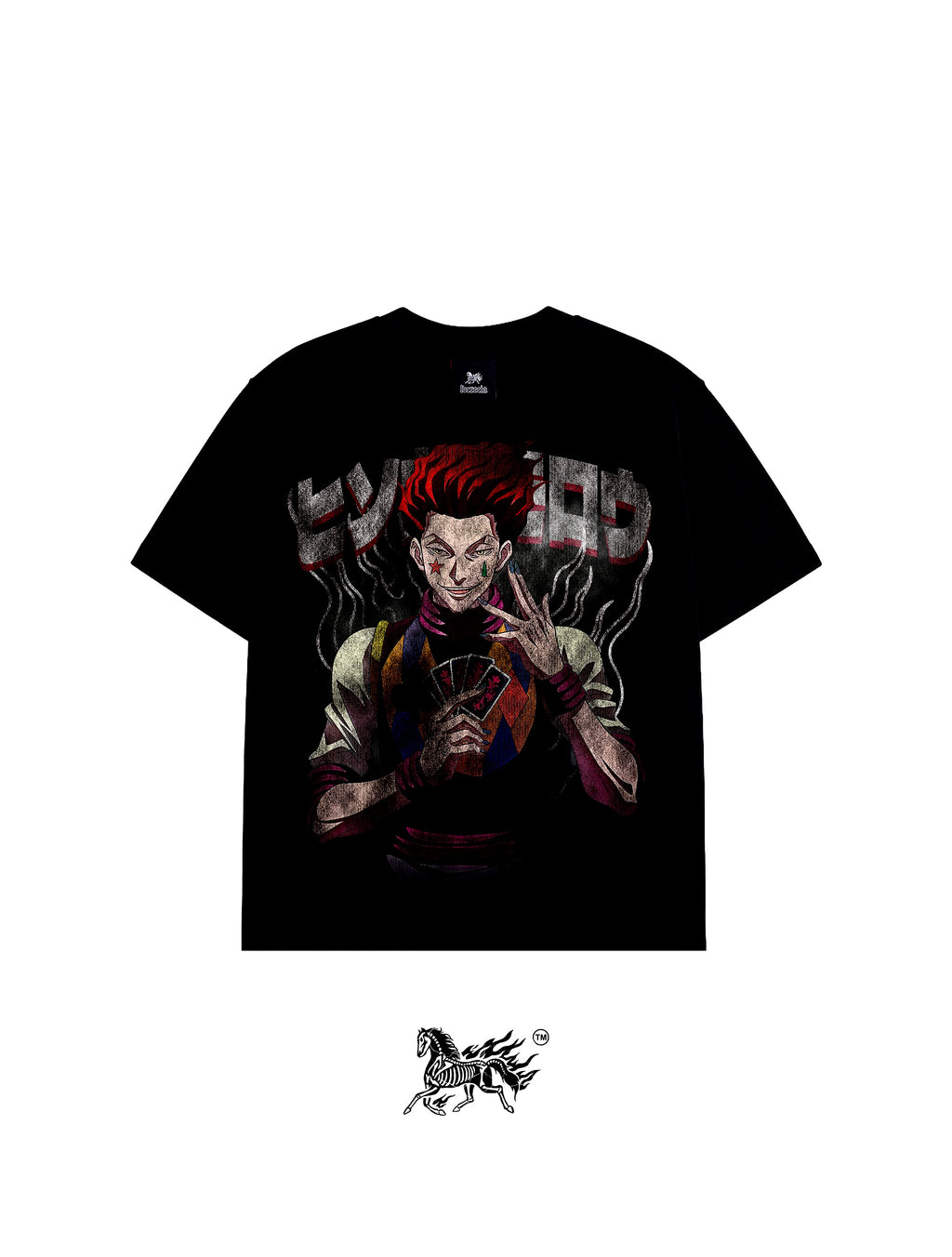 HISOKA FRONT ONLY "PREMIUM" BLACK TEE