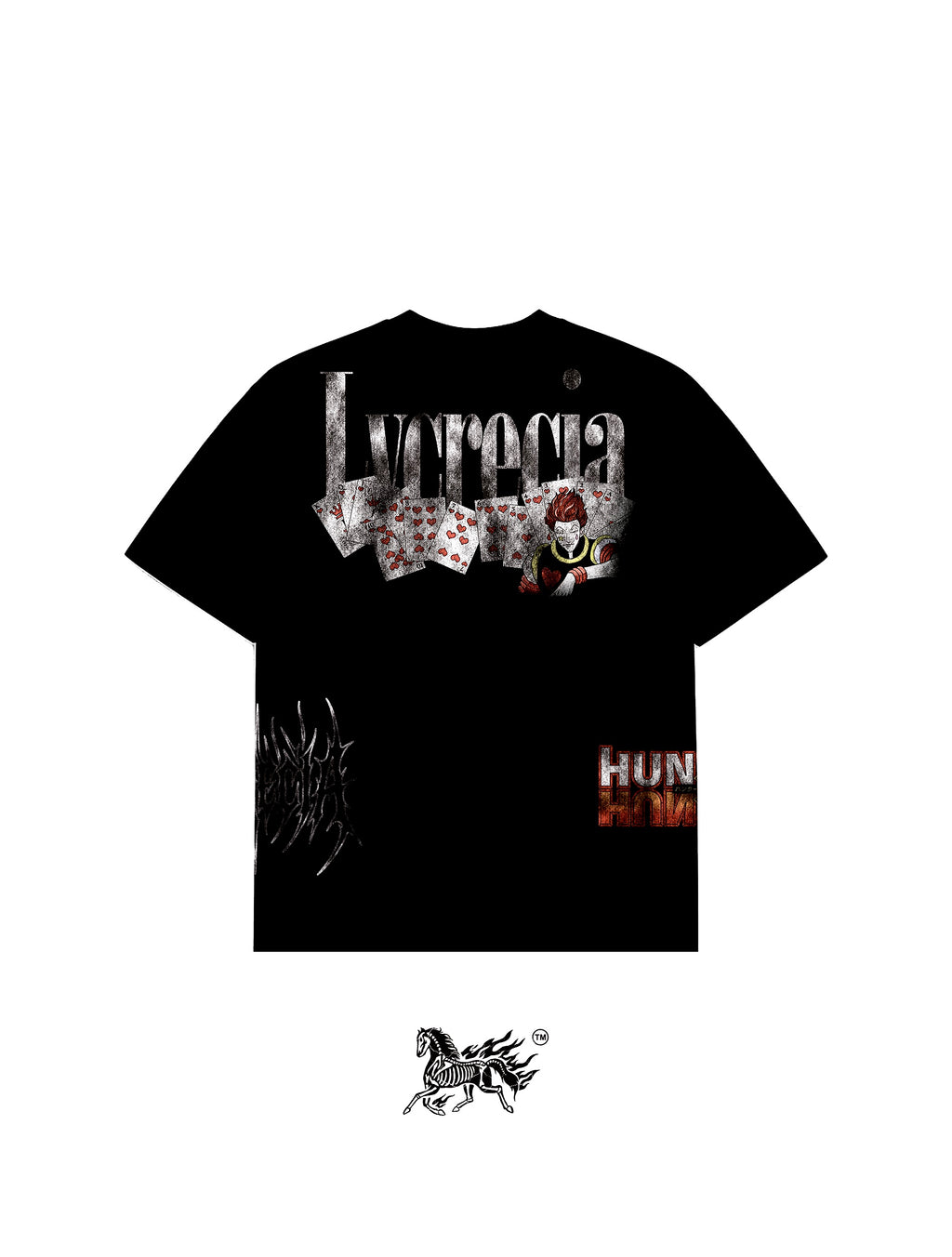 HISOKA AOP "PREMIUM" BLACK TEE