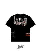 HISOKA AOP "PREMIUM" BLACK TEE