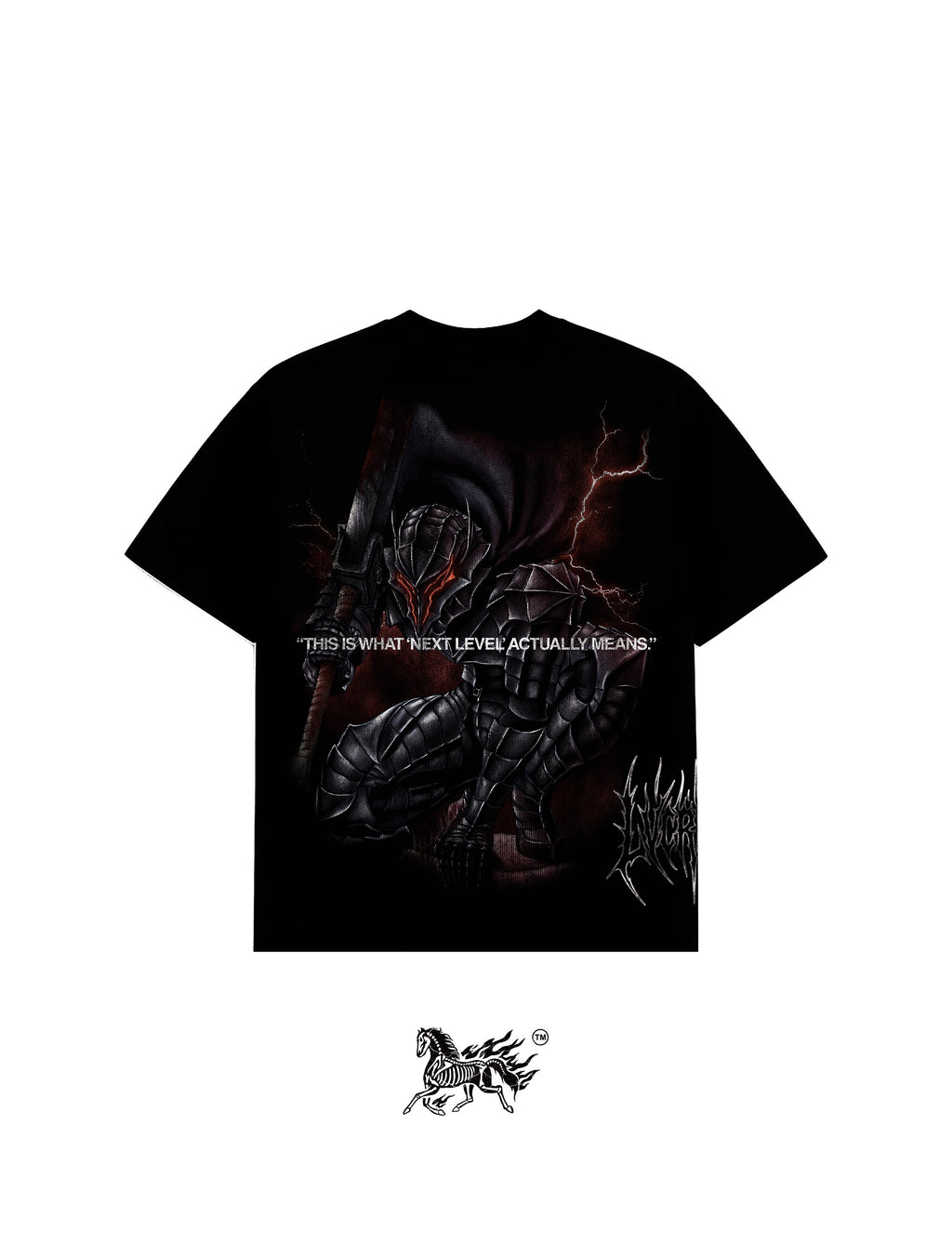 BERSERK AOP "PREMIUM" BLACK TEE