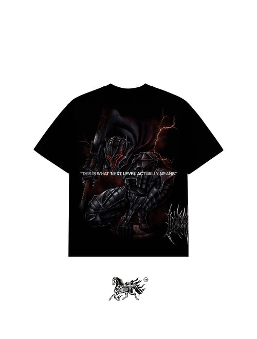 BERSERK AOP "PREMIUM" BLACK TEE