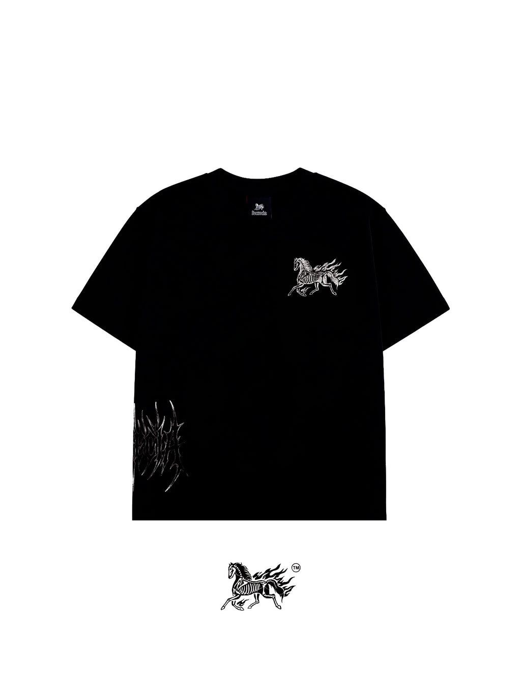 BERSERK AOP "PREMIUM" BLACK TEE