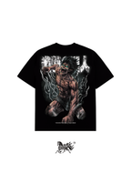 ATTACK TITAN DOUBLE PRINT "PREMIUM" BLACK TEE