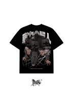 CART TITAN DOUBLE PRINT "PREMIUM" BLACK TEE