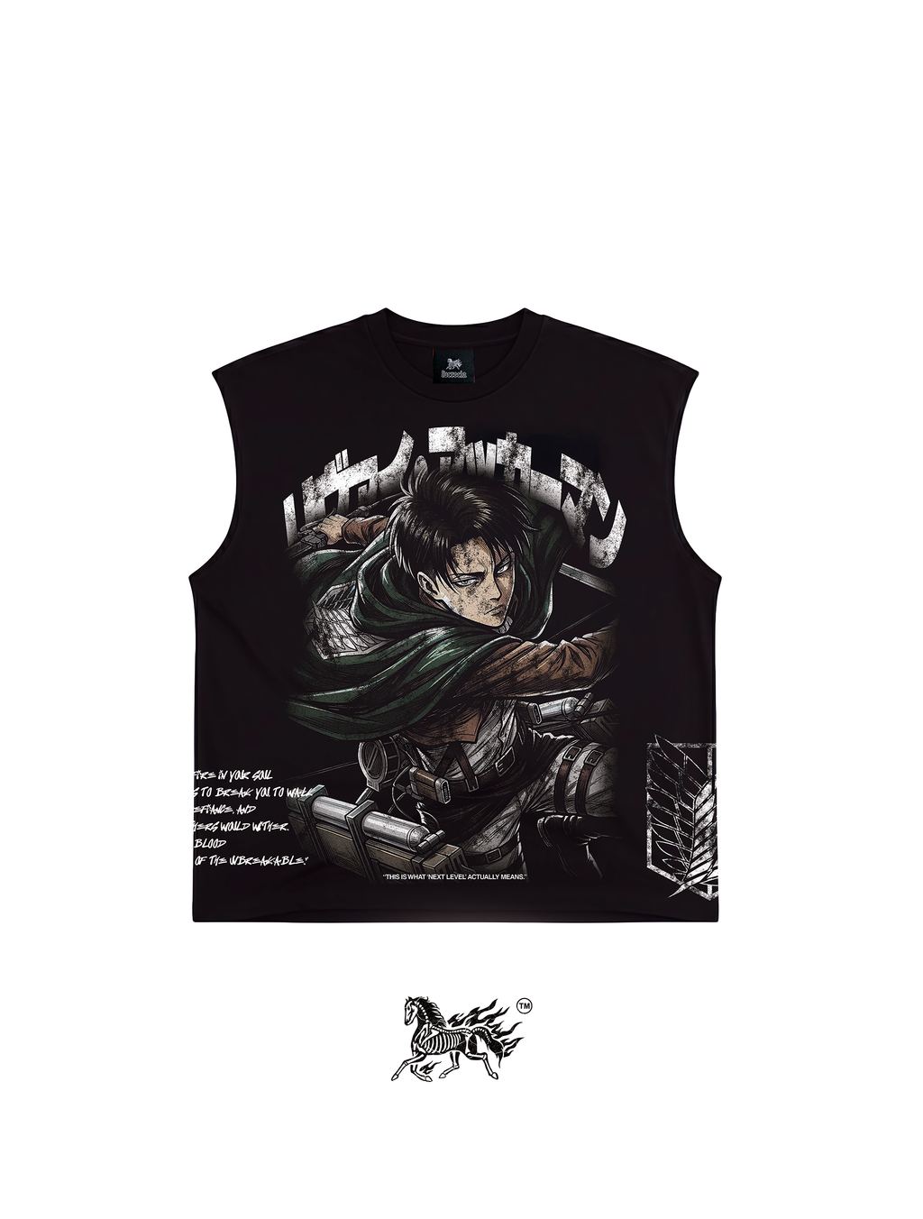 LEVI ACKERMAN AOP "PREMIUM" CUT-OFF