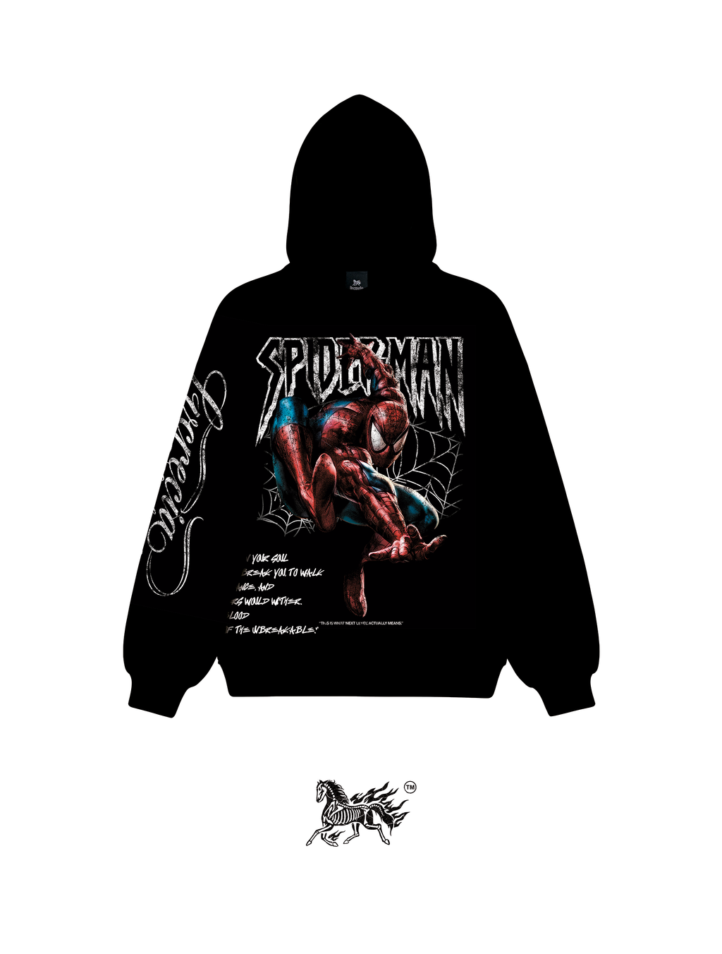 SPIDERWEB AOP "PREMIUM" HOODIE