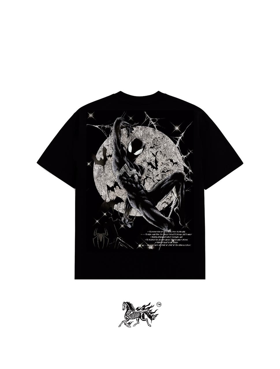 SPIDERMAN "PREMIUM" BLACK TEE
