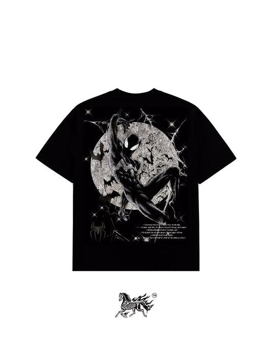 SPIDERMAN "PREMIUM" BLACK TEE