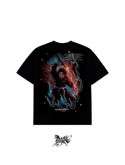 TANJIRO "PREMIUM" BLACK TEE