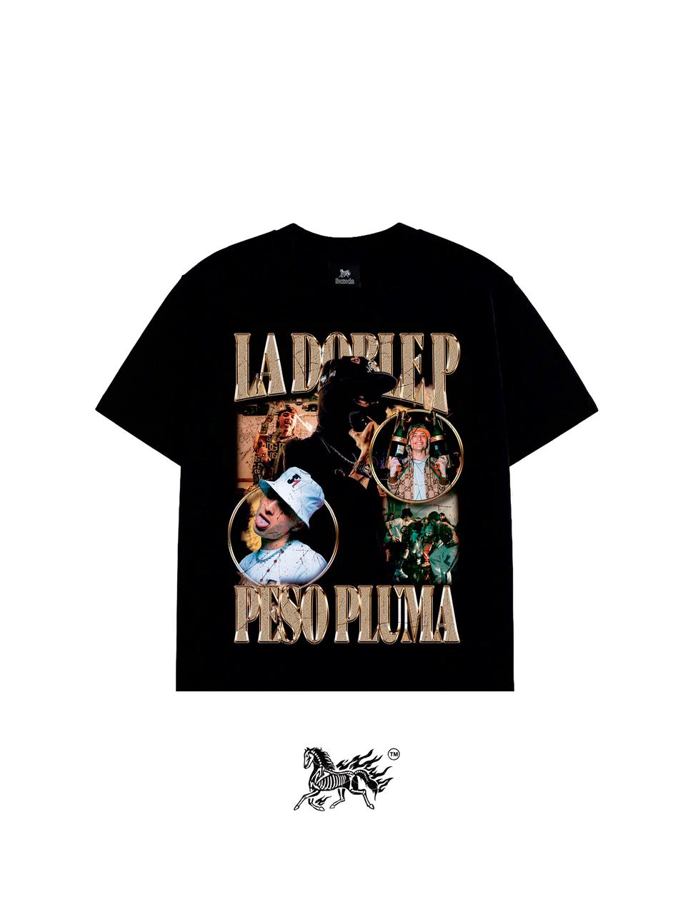 LA DOBLE P "PREMIUM" BLACK TEE