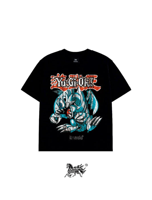 BLUE-EYES 2.0 "PREMIUM" BLACK TEE