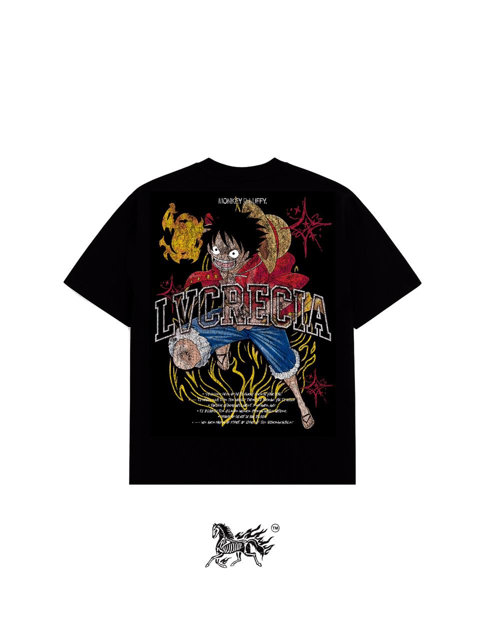 LUFFY "PREMIUM" BLACK TEE