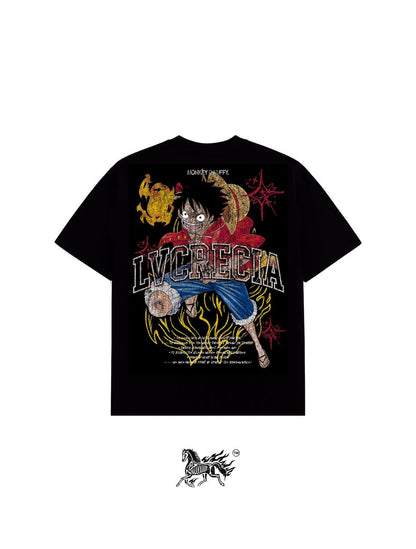 LUFFY "PREMIUM" BLACK TEE