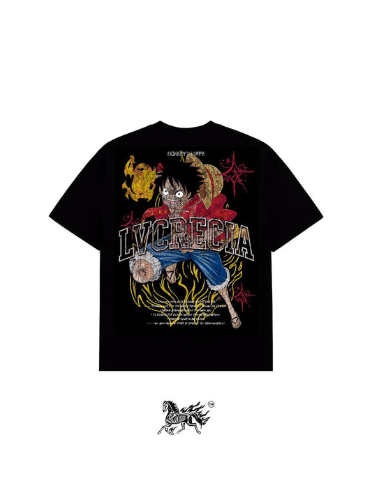 LUFFY "PREMIUM" BLACK TEE