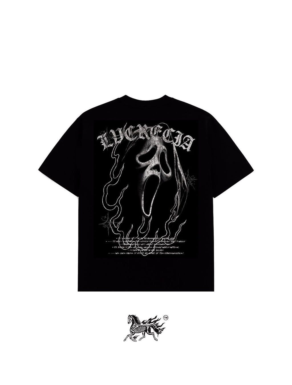 SCREAM "PREMIUM" BLACK TEE