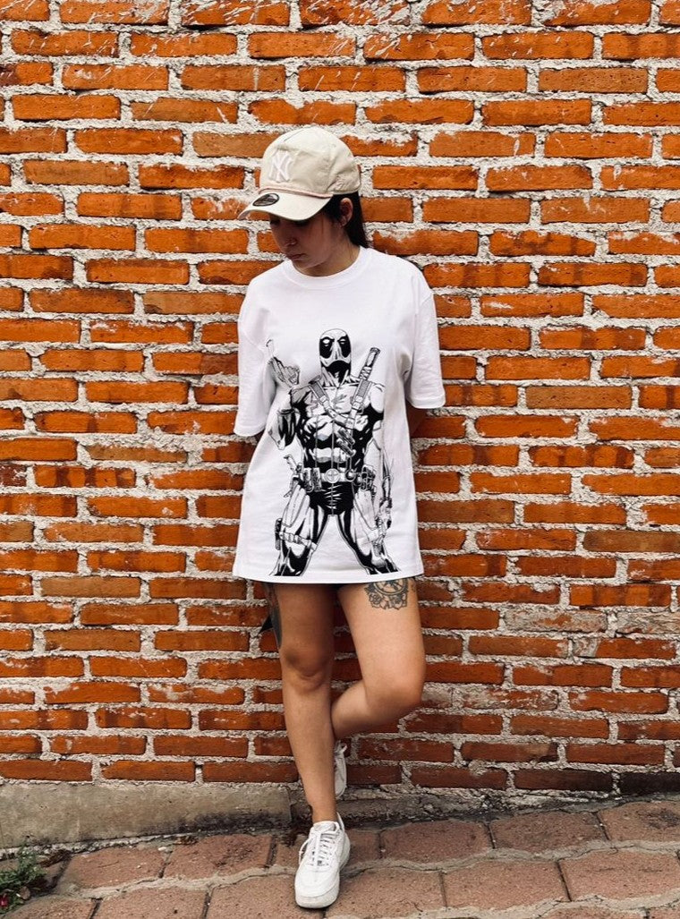 DEADPOOL "PREMIUM" IVORY TEE