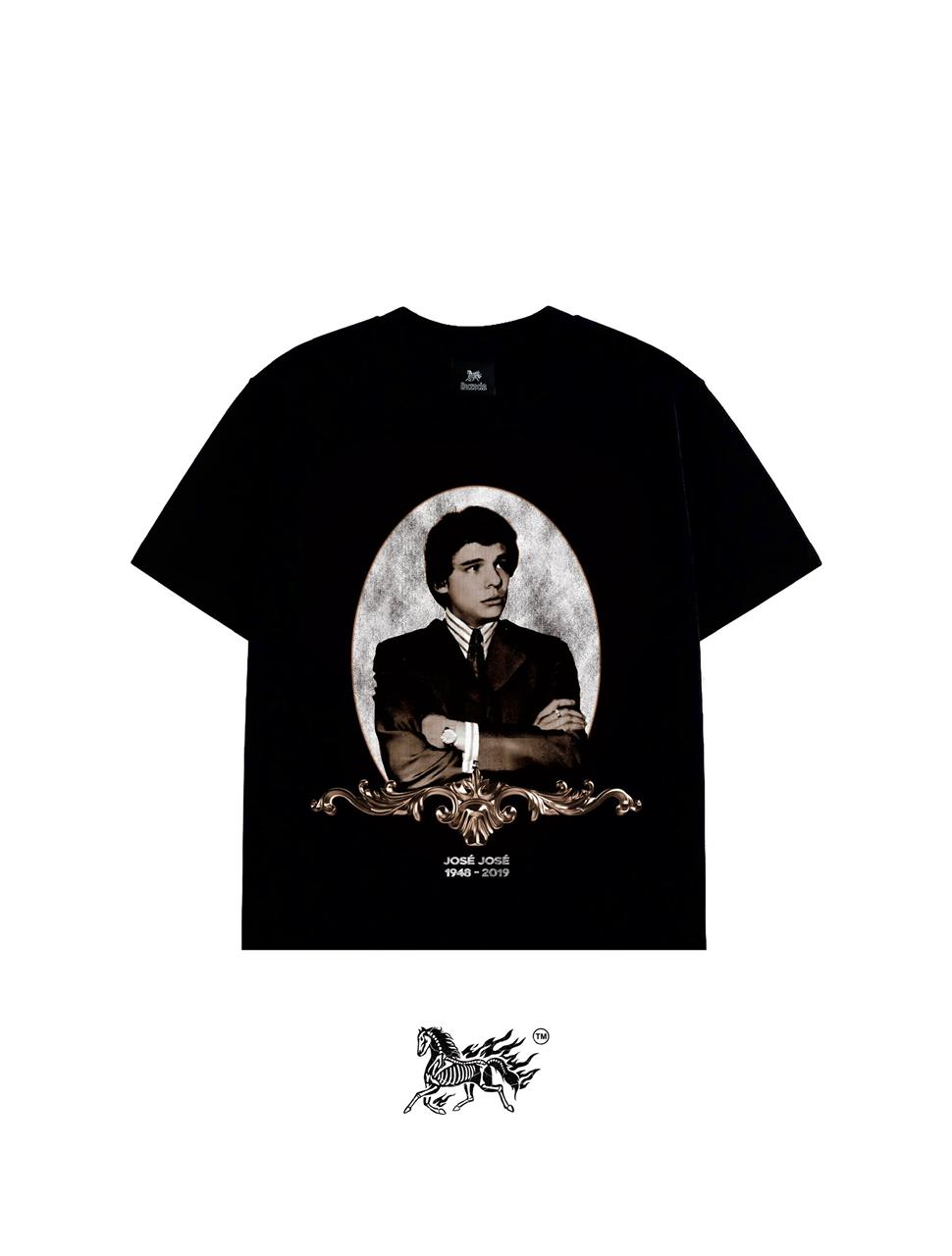 JOSÉ JOSÉ "PREMIUM" BLACK TEE