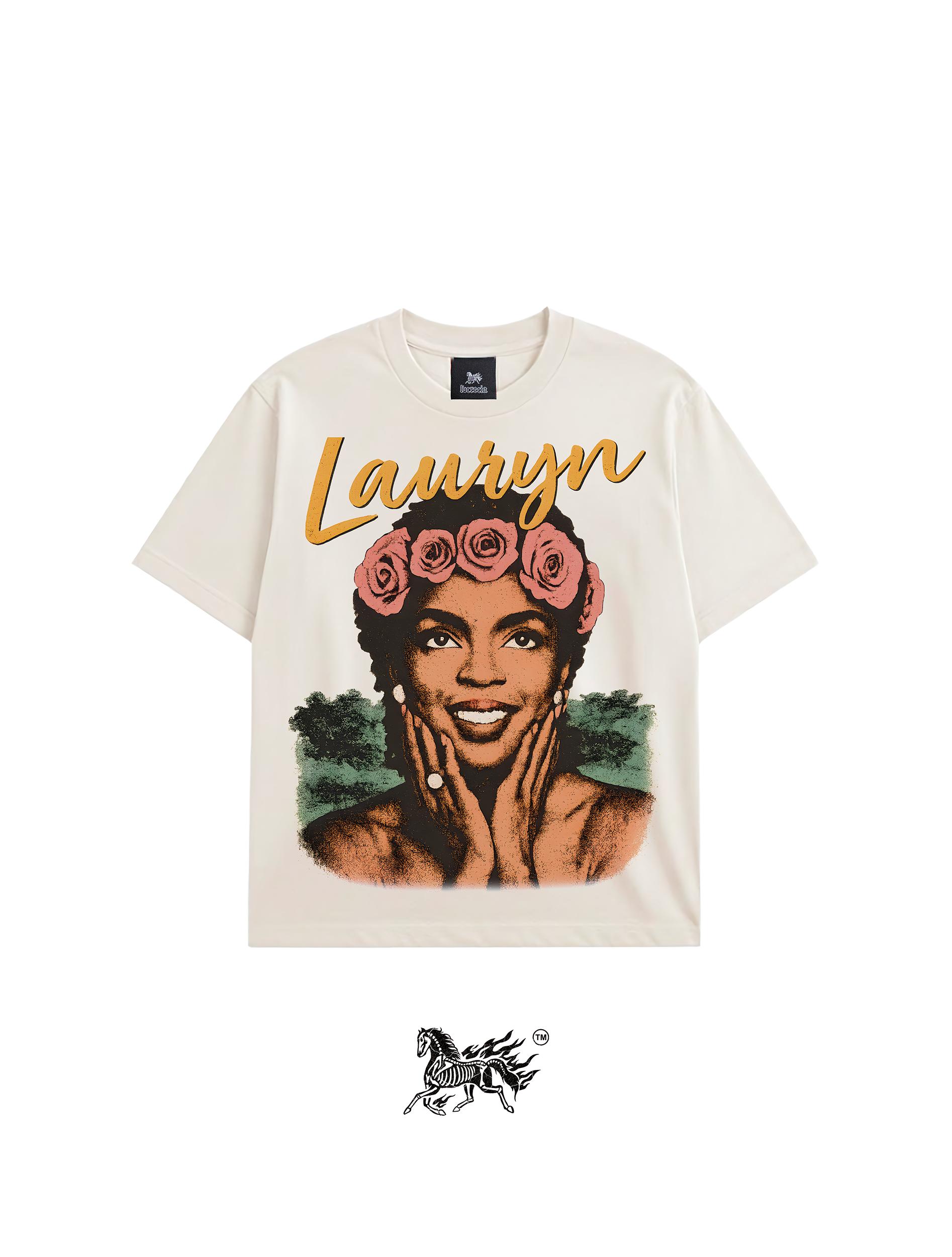 LAURYN "PREMIUM" IVORY TEE