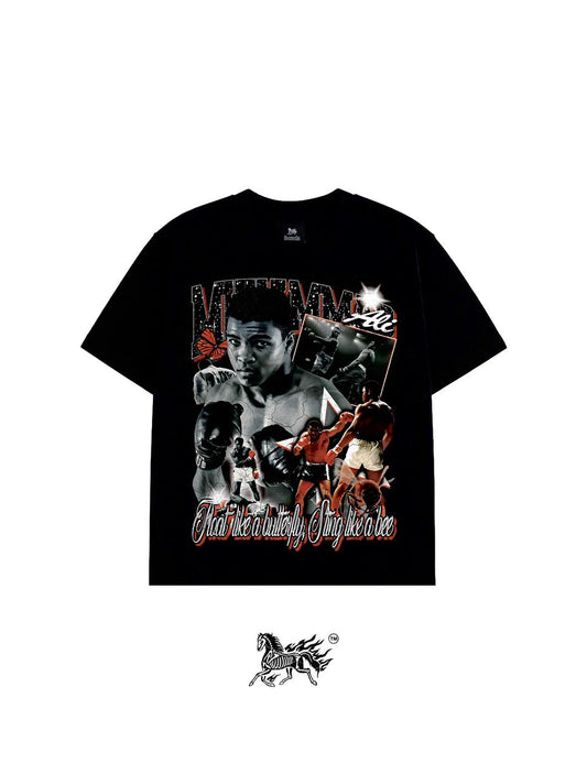 ALI "PREMIUM" BLACK TEE