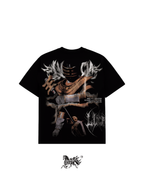 BLACK RANGER ALL-OVER PRINT "PREMIUM" BLACK TEE