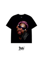 DA PURPLE RODMAN "PREMIUM" BLACK TEE
