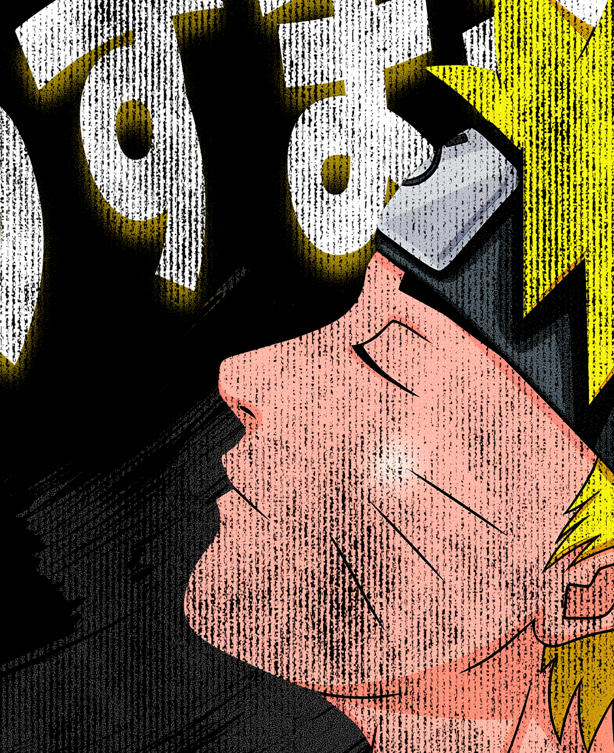 NARUTO UZUMAKI FRONT "PREMIUM" BLACK TEE