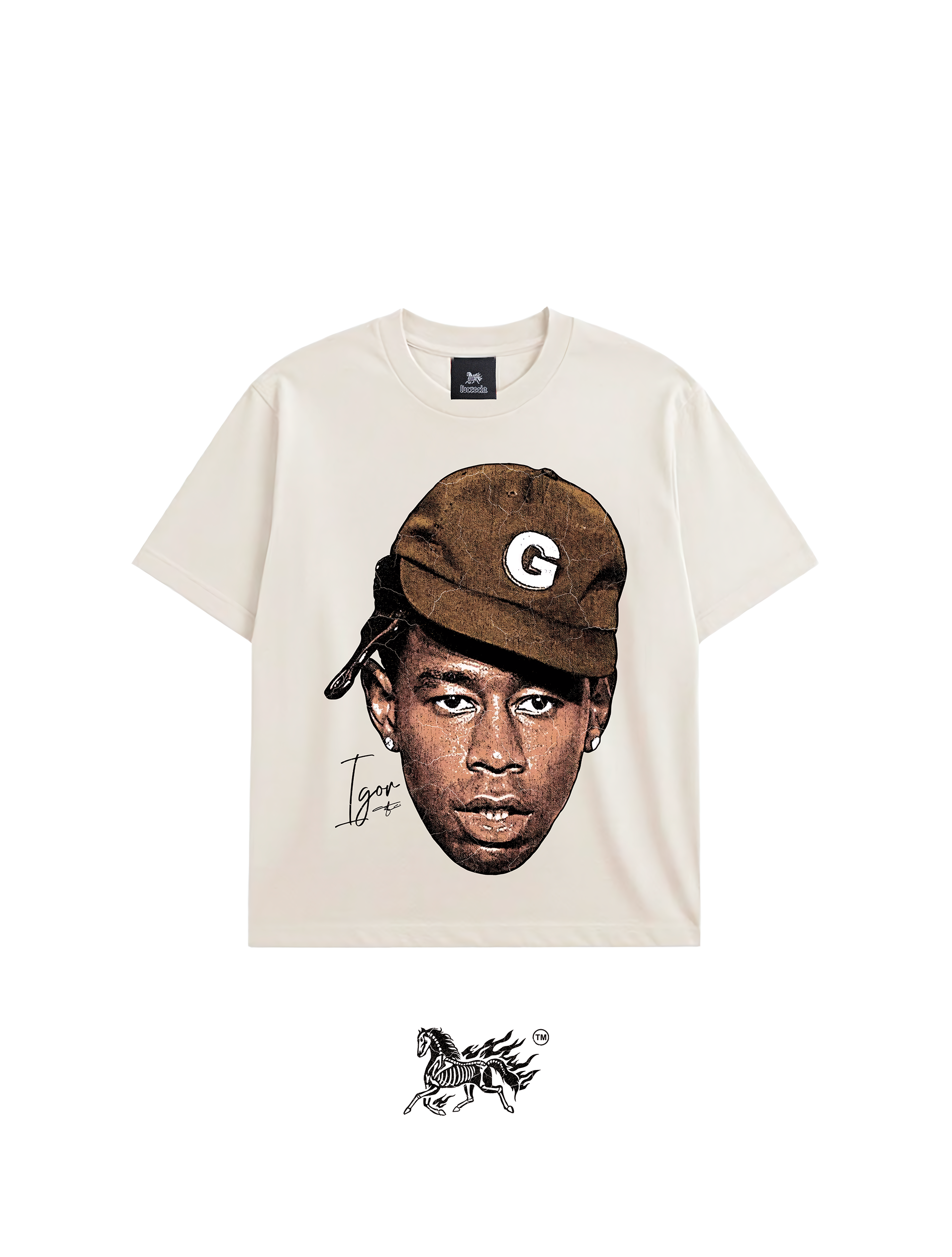 IGOR "PREMIUM" IVORY TEE