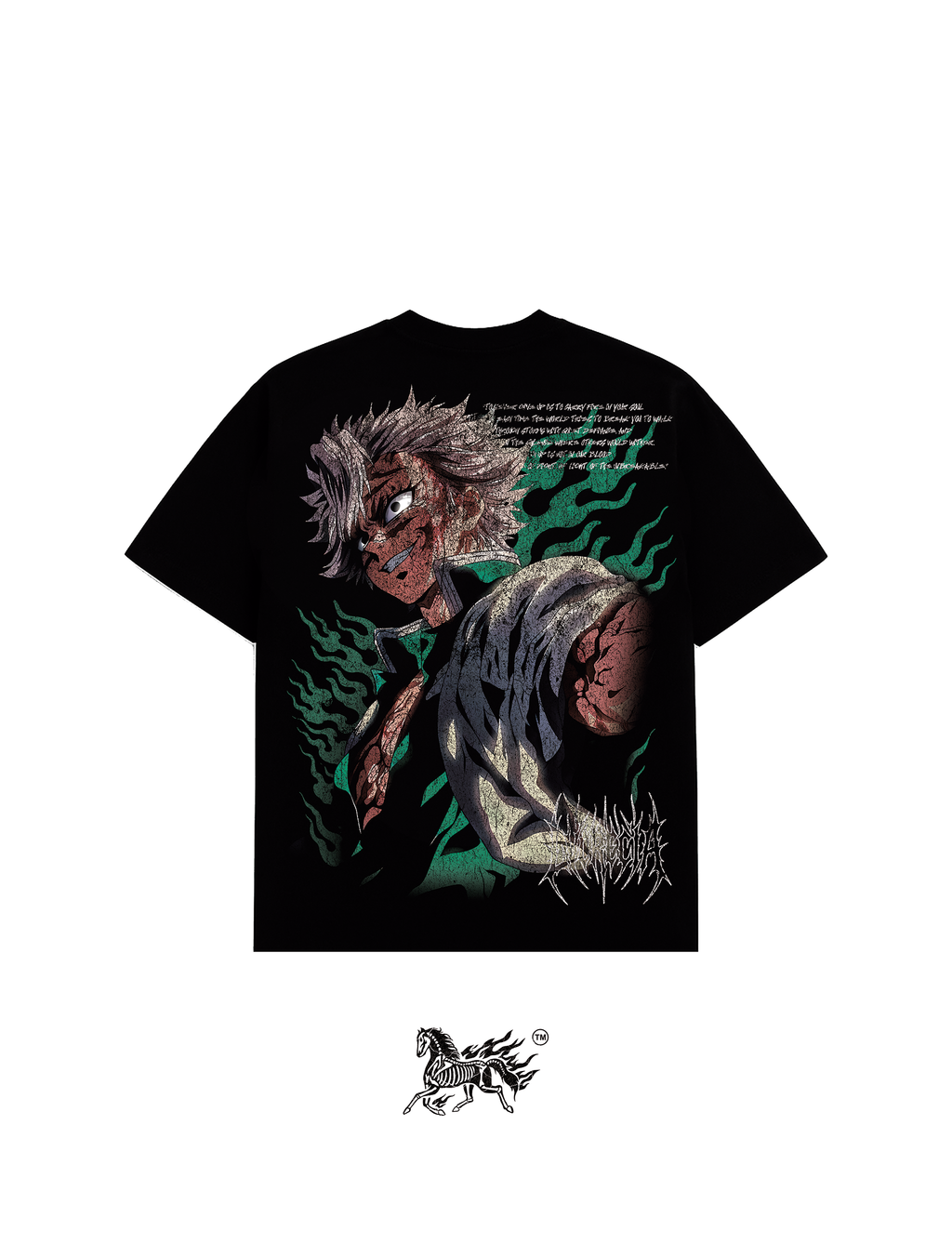 SANEMI SHINAZUGAWA "PREMIUM" BLACK TEE