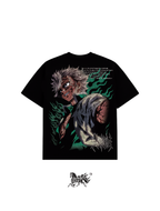 SANEMI SHINAZUGAWA "PREMIUM" BLACK TEE