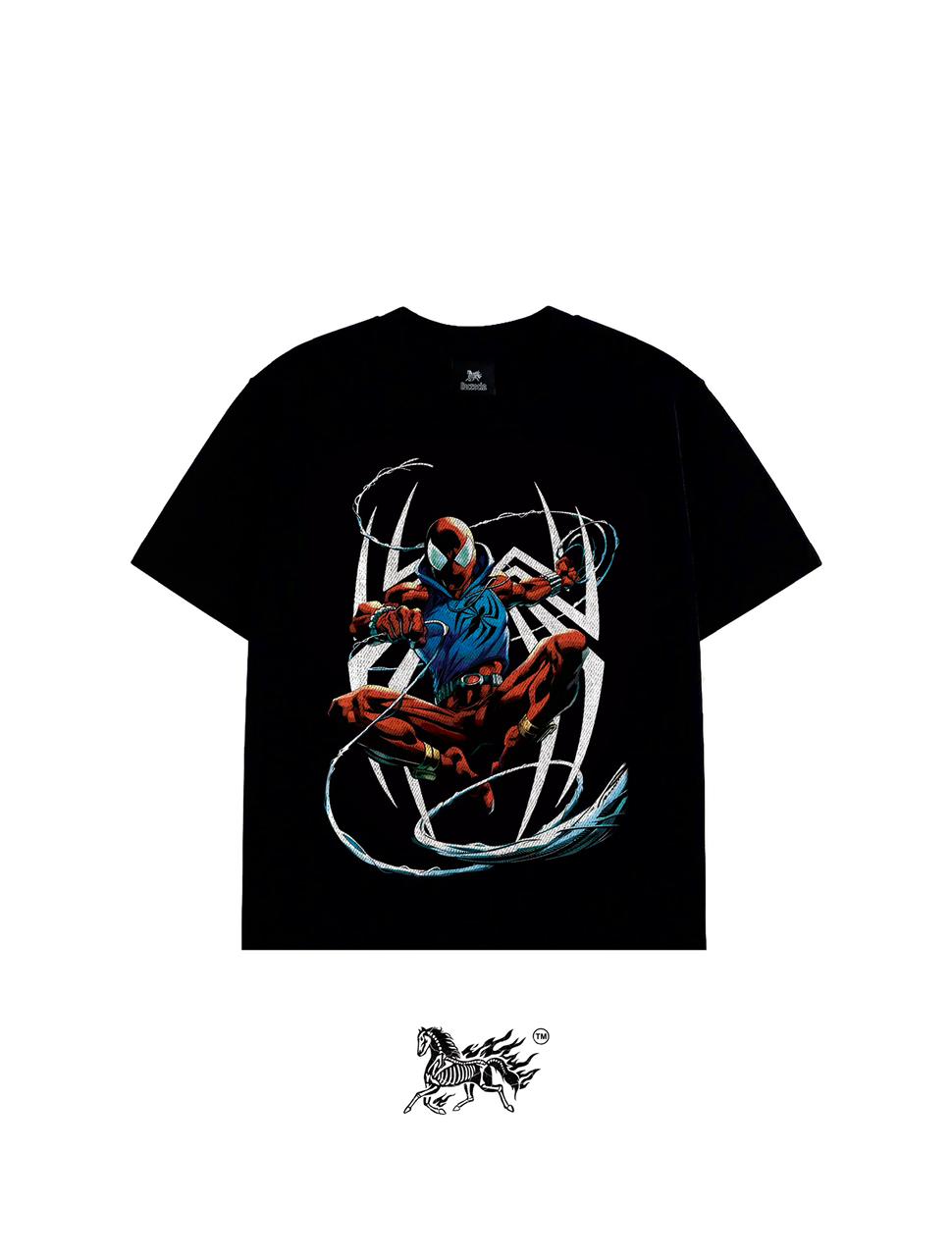 SPIDERMAN 2.0 "PREMIUM" BLACK TEE