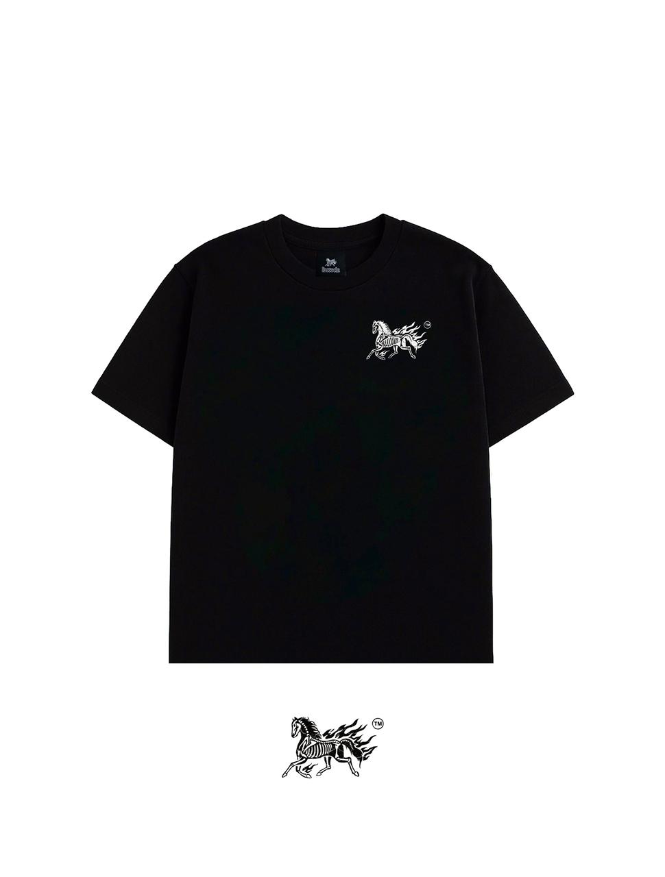 WHITE RANGER "PREMIUM" BLACK TEE