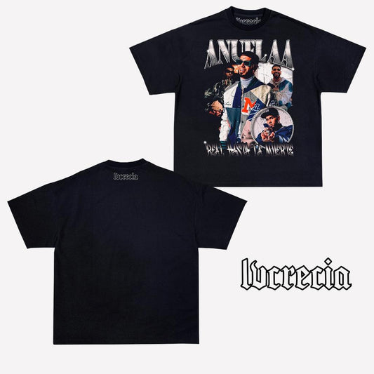 Anuel AA Black Tee