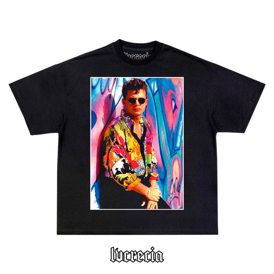 Luis Miguel Colors Black Tee