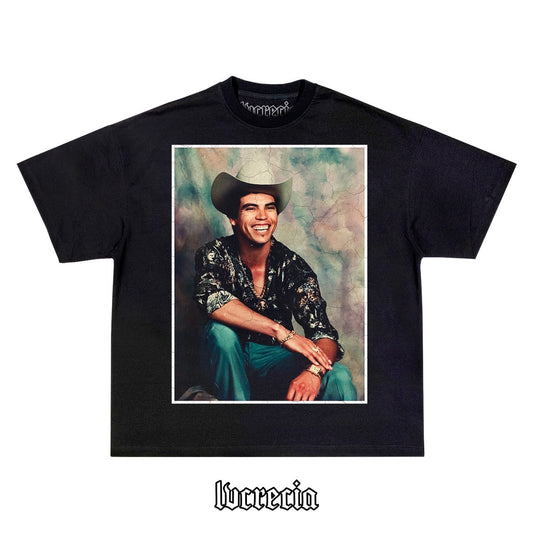 Mr. Chalino Black Tee