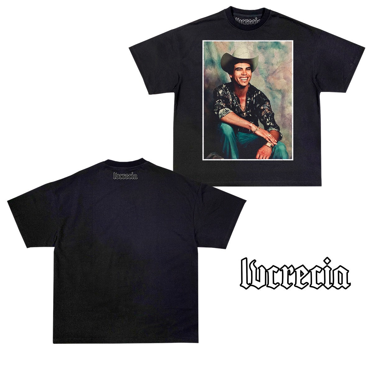 Mr. Chalino Black Tee