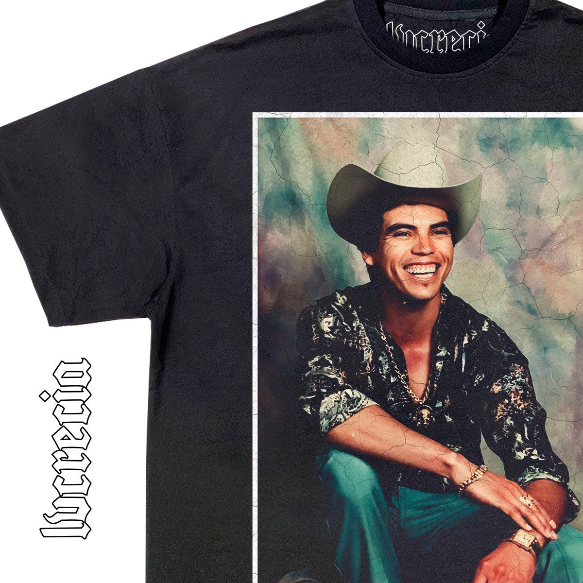 Mr. Chalino Black Tee