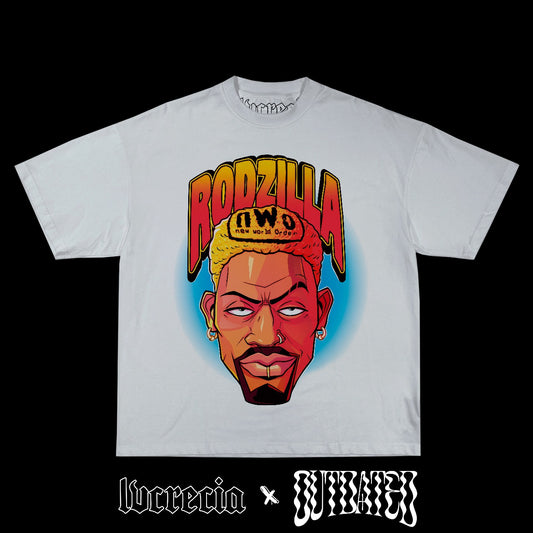 Rodzilla White Tee