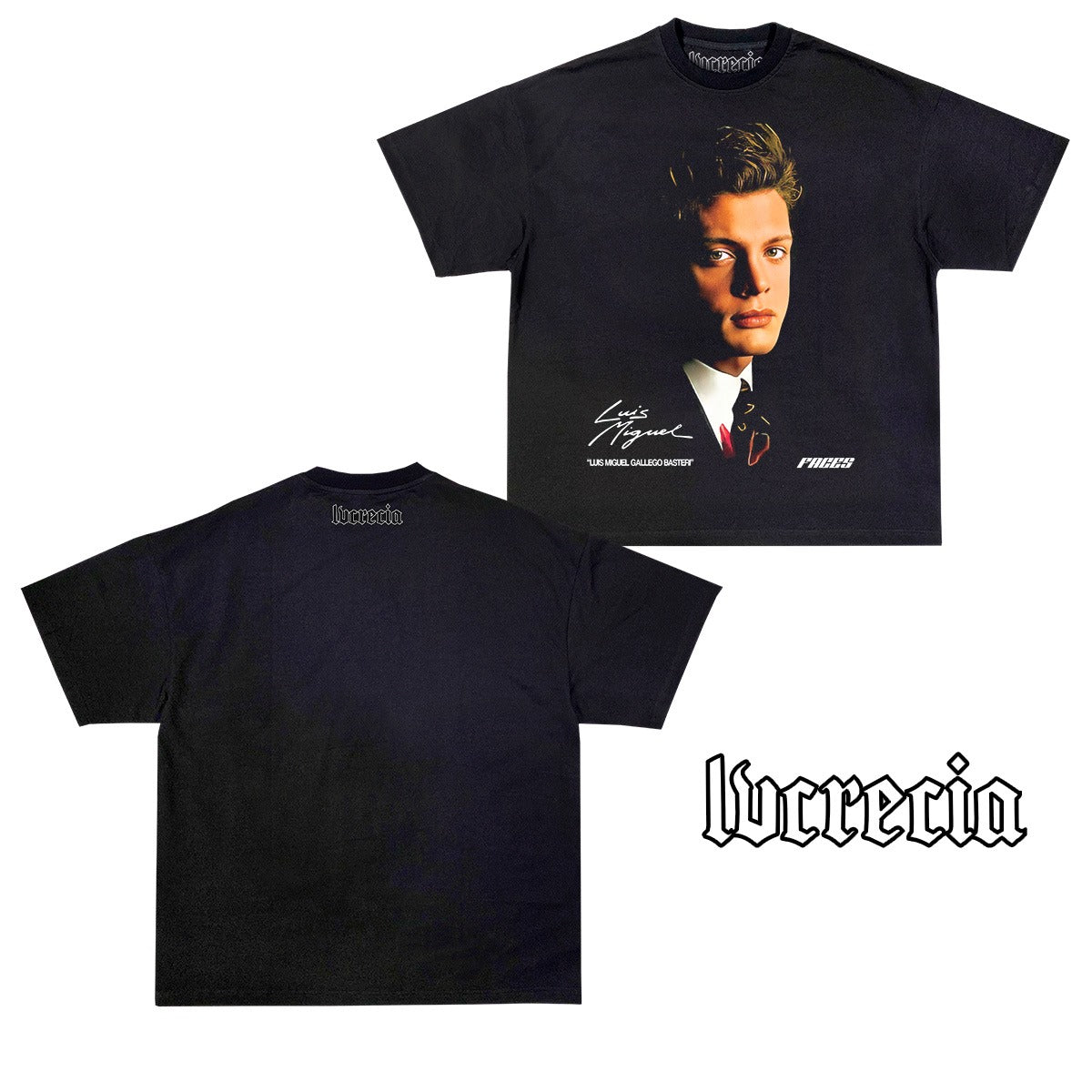 Luis Miguel Gallego Basteri Black Tee