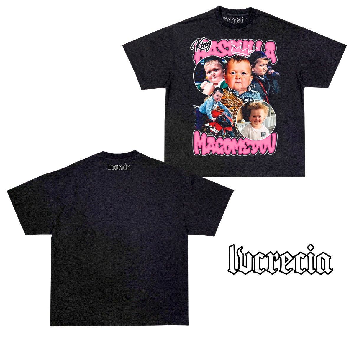King Hasbulla Black Tee