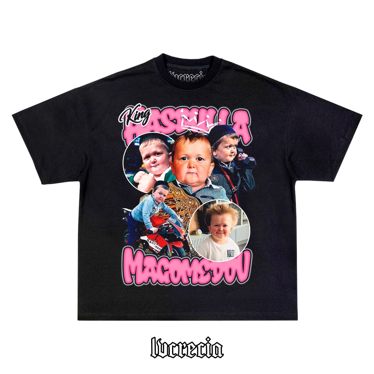 King Hasbulla Black Tee