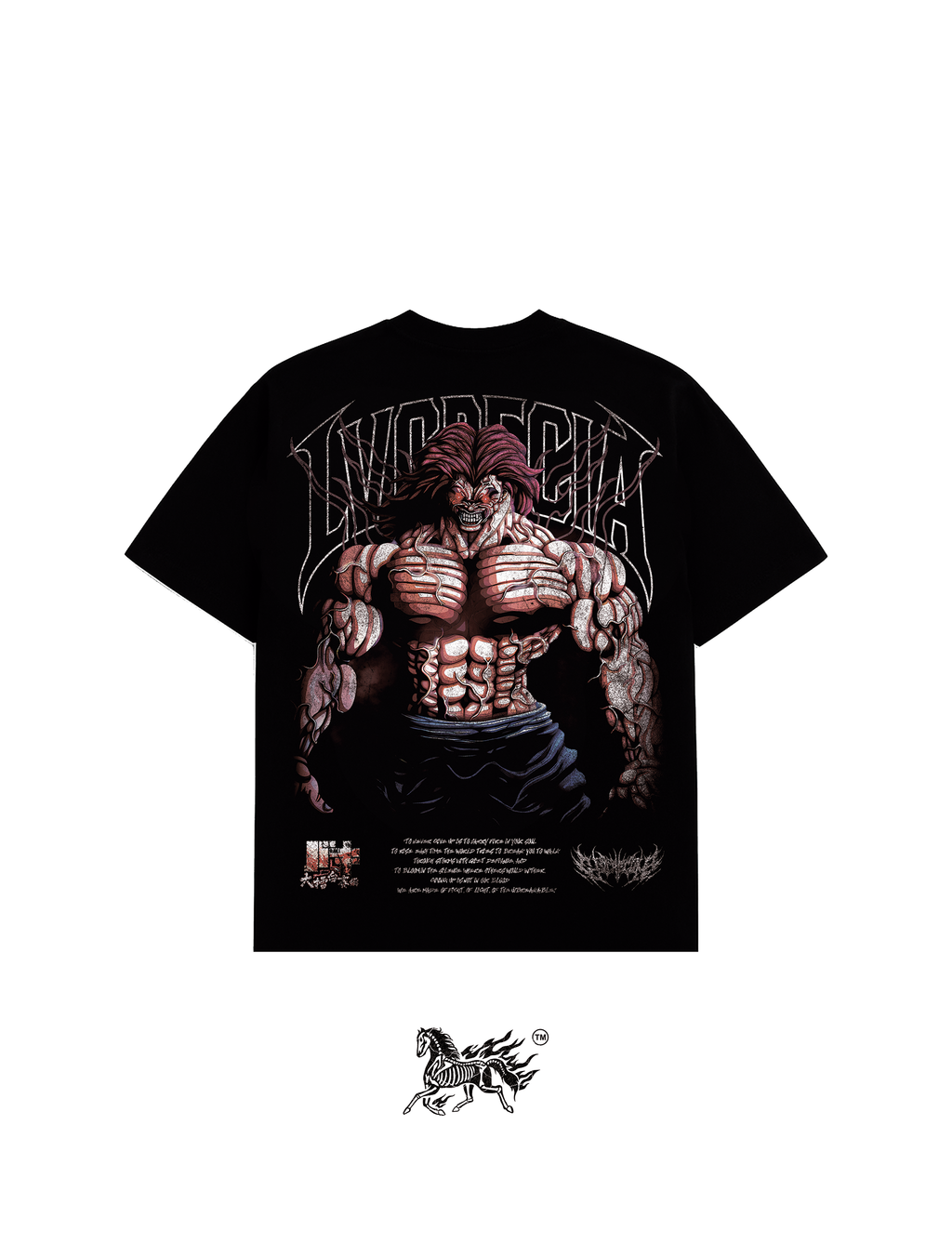 YUJIRO "PREMIUM" BLACK TEE