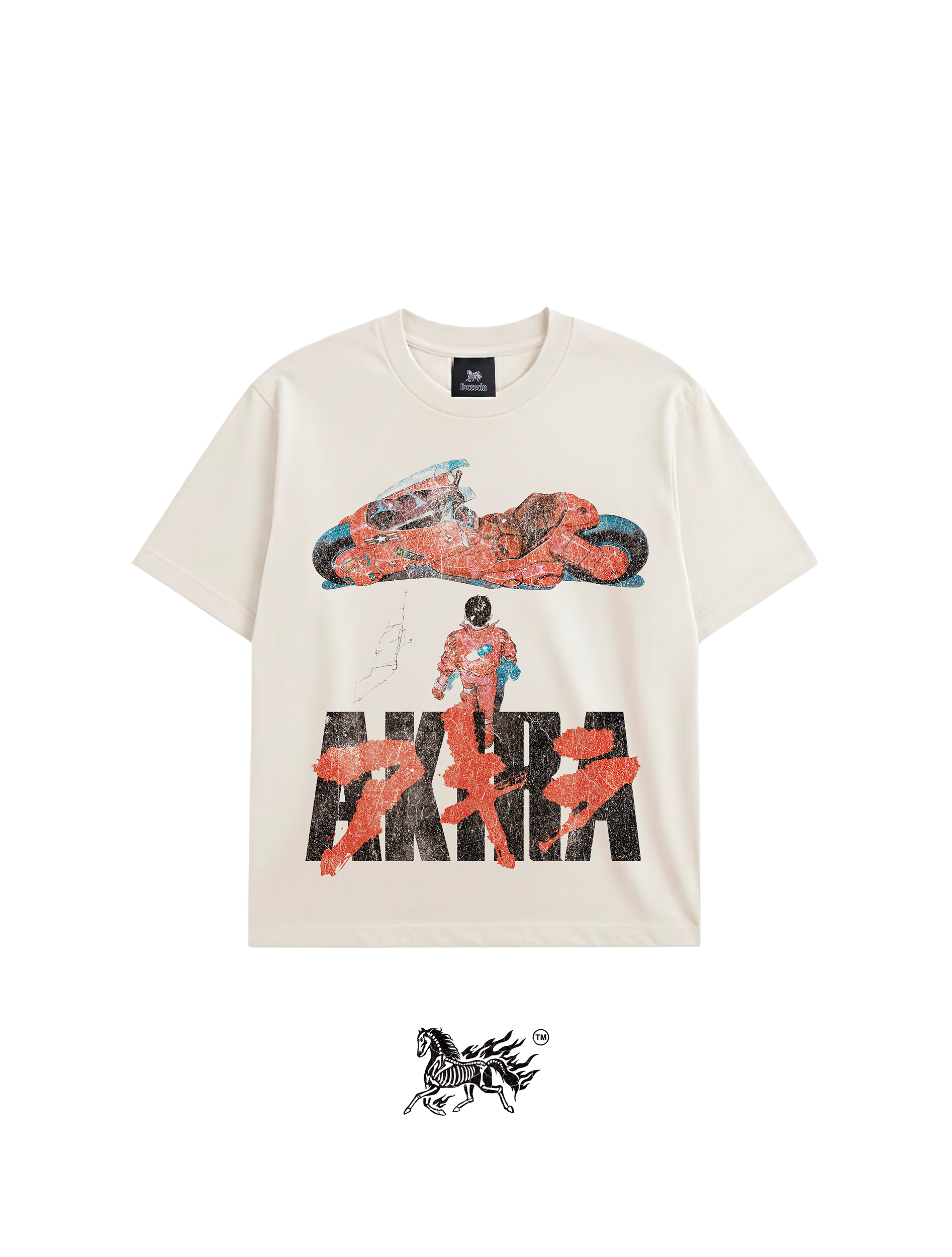 AKIRA "PREMIUM" IVORY TEE