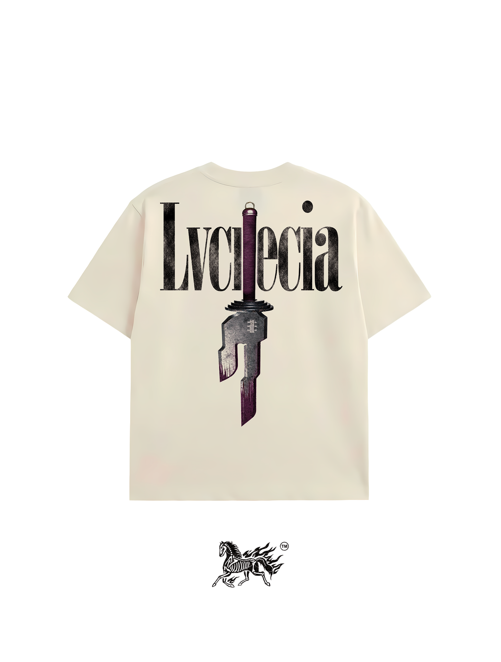 INVERTED SPEAR OF HEAVEN "PREMIUM" IVORY TEE