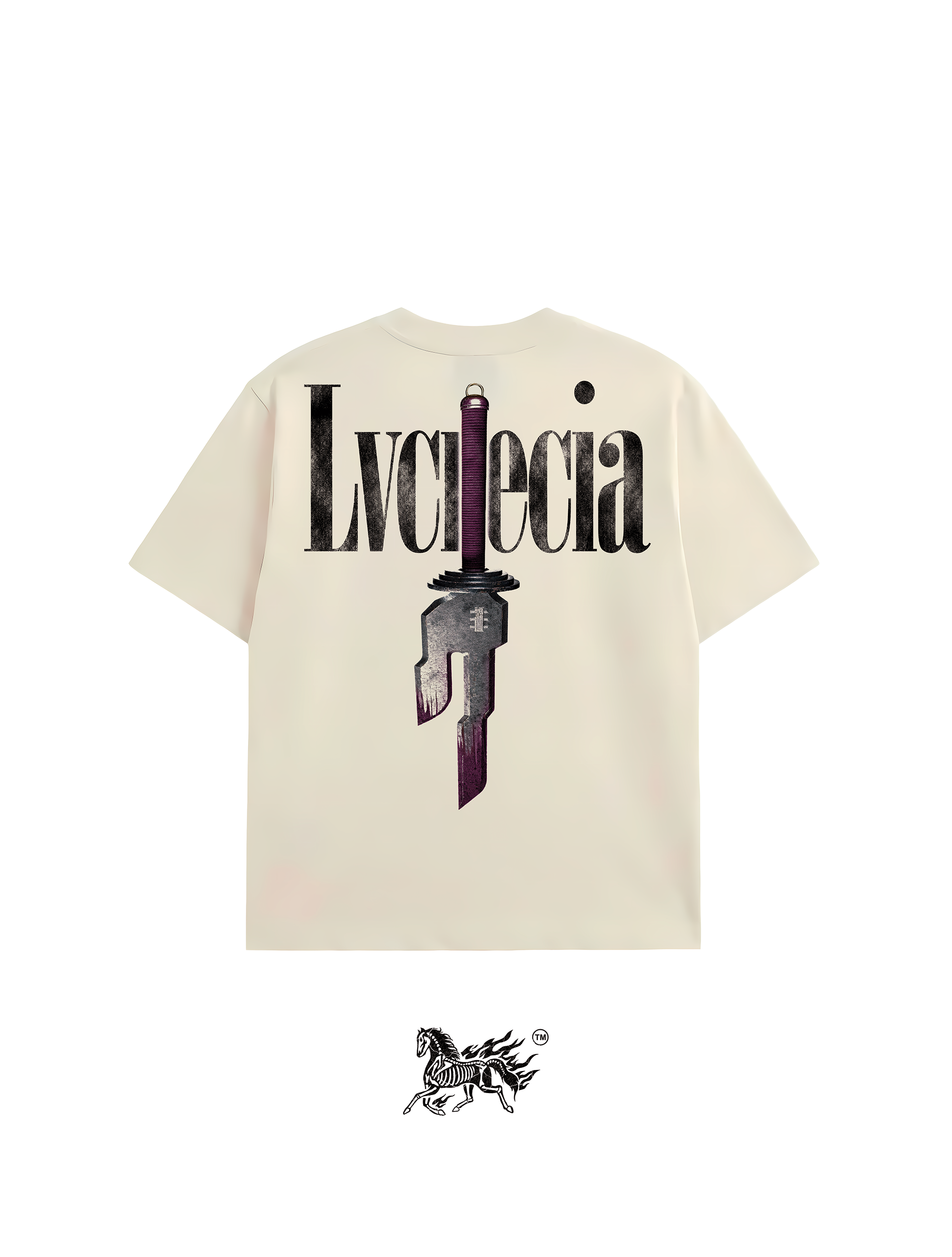 INVERTED SPEAR OF HEAVEN "PREMIUM" IVORY TEE