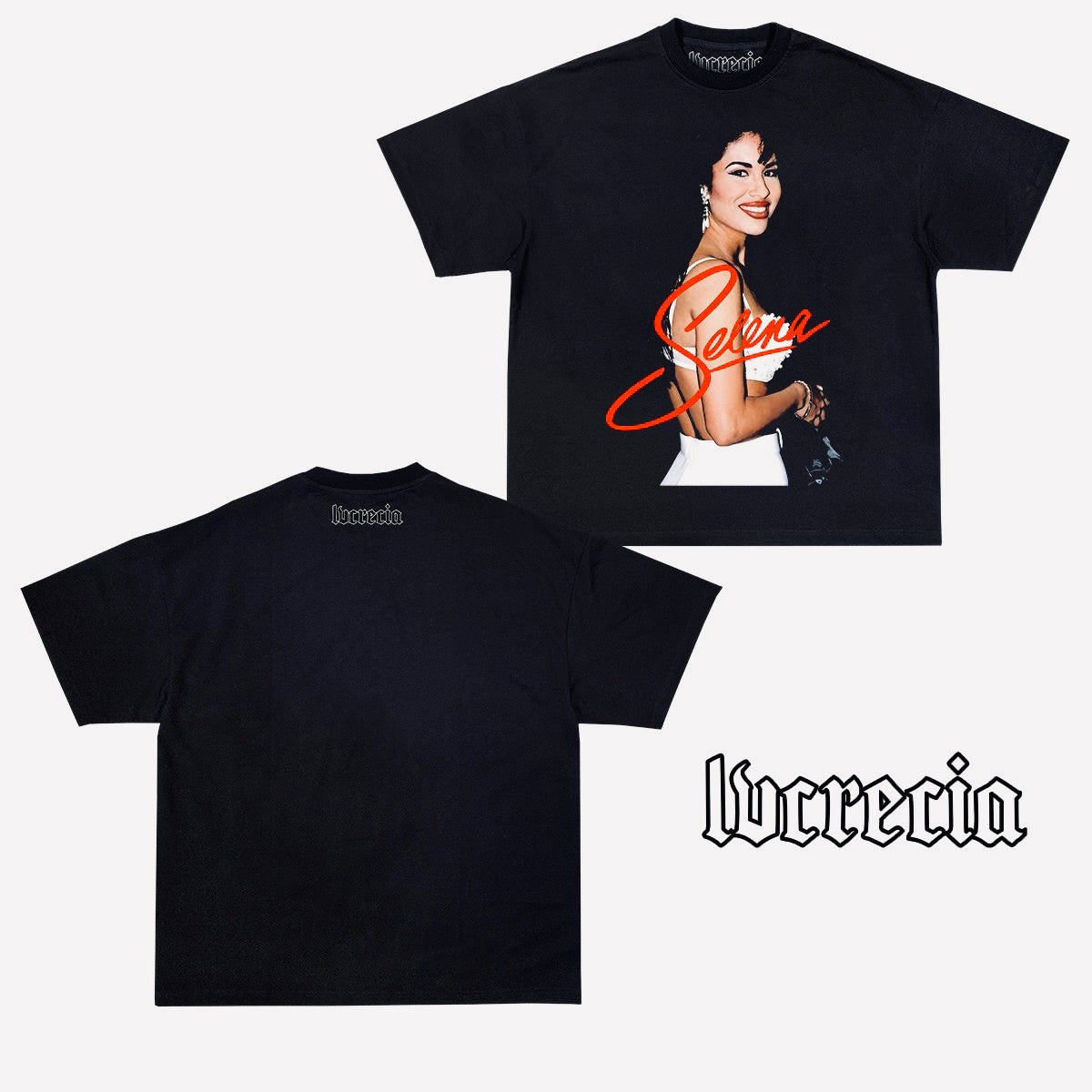 Selena Black Tee